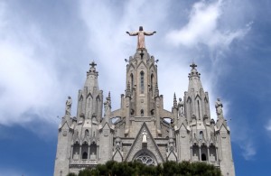 Barcelone autrement - Christ Tibidabo - librevoyageur