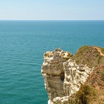 vue des falaises etretat - libre voyageur