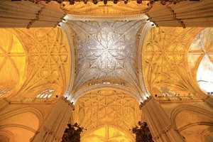 Cathédrale de Séville - plafond