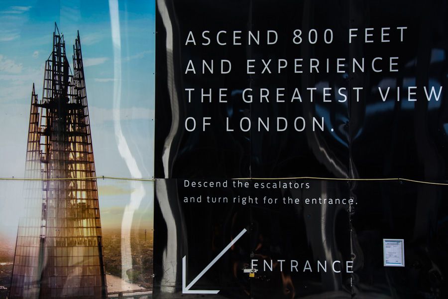 londres - comment aller au Shard