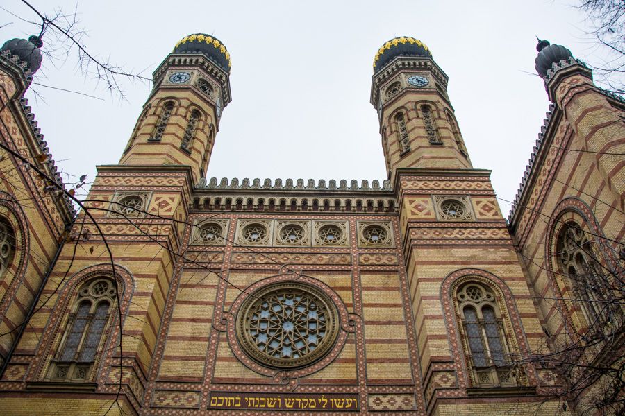 quartier juif de budapest - grande synagogue