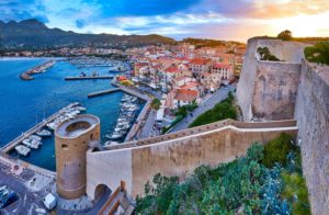 Calvi vue sur la vieille ville